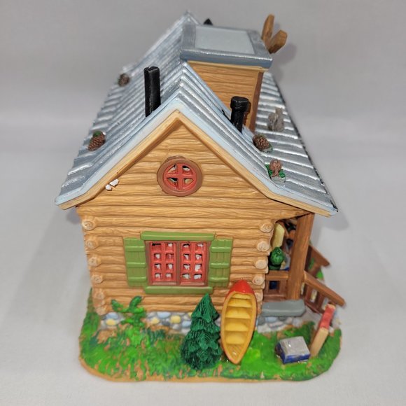 Lemax Signature 2010 Village Christmas Lighted Building Cedar Creek Outfitters - Picture 3 of 8